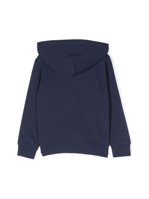 Felpa Bambino blu con cappuccio ampio POLO RALPH LAUREN | 322919514002